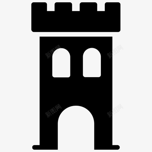 贝利防御工事城堡女士中世纪城堡雕文图标svg_新图网 https://ixintu.com 中世纪城堡雕文图标 城堡女士 贝利防御工事