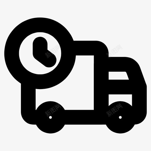 配送物流订单图标svg_新图网 https://ixintu.com 卡车 基本图标所有尺寸 物流 订单 运输 配送