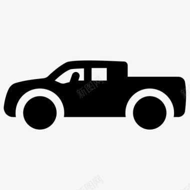 小型卡车汽车卡车雪佛兰卡车图标图标