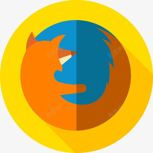Firefox浏览器3平板图标svg_新图网 https://ixintu.com Firefox 平板 浏览器3