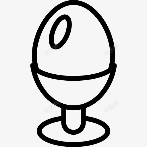 水煮蛋食品和饮料20直系图标svg_新图网 https://ixintu.com 水煮蛋 直系 食品和饮料20