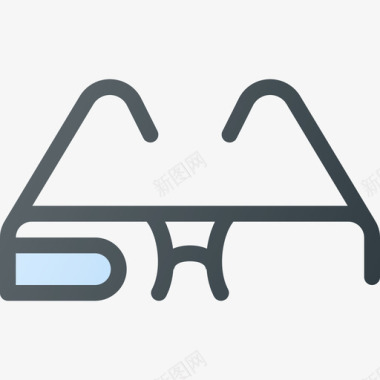 智能眼镜智能设备14线性颜色图标图标