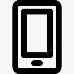 手机超级截图图标智能手机用户界面超级基本线性图标高清图片
