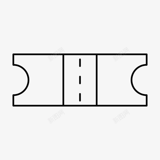 门票索赔优惠券图标svg_新图网 https://ixintu.com ios营销 优惠券 广告瘦图标 索赔 要求 起诉 门票