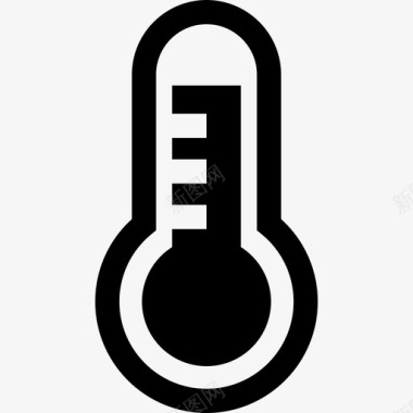 温度气候变化3填充图标图标