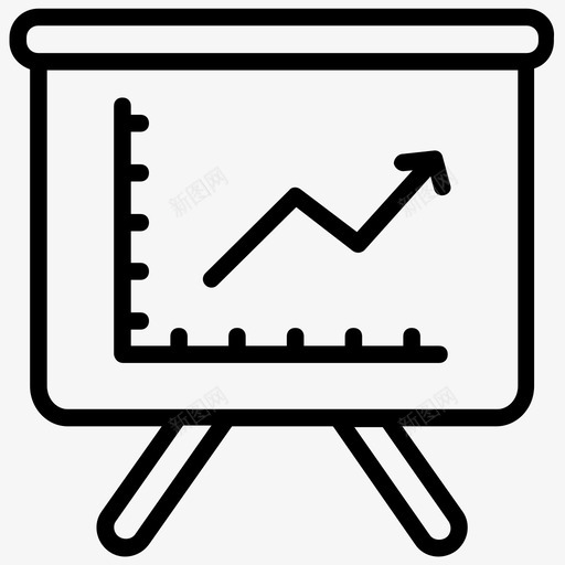 数据可视化分析演示图标svg_新图网 https://ixintu.com stem元素行图标 分析 数据可视化 演示 统计 销售预测