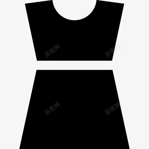 裙子购物46填充图标svg_新图网 https://ixintu.com 填充 裙子 购物46