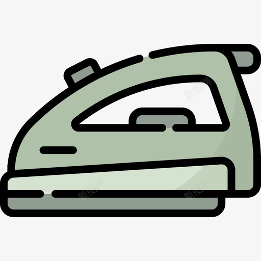 熨斗缝纫13线颜色图标svg_新图网 https://ixintu.com 熨斗 线颜色 缝纫13