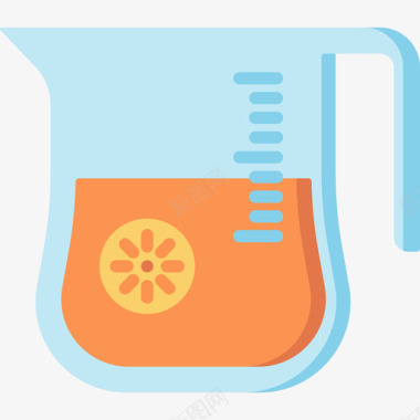 果汁烹饪时间平的图标图标