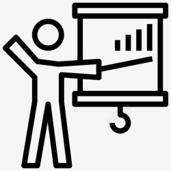 教学过程教学黑板课堂图标高清图片