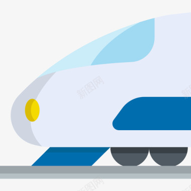 火车旅行地点表情符号2平面图图标图标