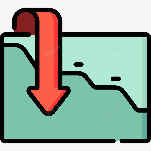 减少信息图形元素2线性颜色图标svg_新图网 https://ixintu.com 信息图形元素2 减少 线性颜色