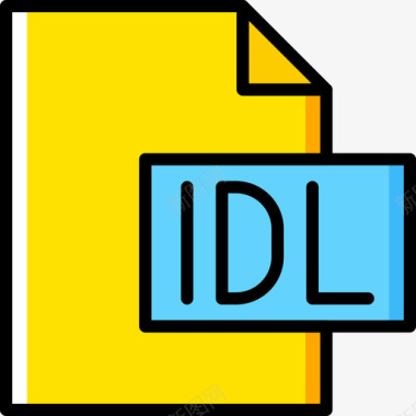 Idl开发25黄色图标图标