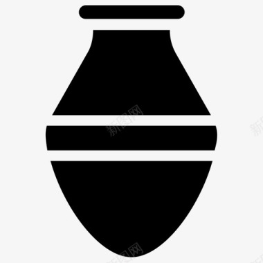 陶瓷壶陶瓷陶土壶图标图标