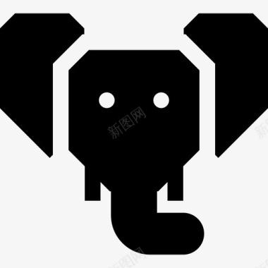 大象马戏团33填充图标图标