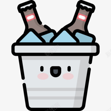 啤酒川维饮料3原色图标图标