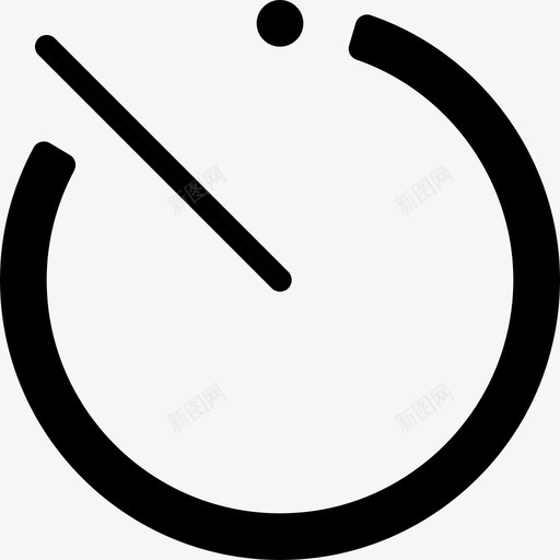 计时器时间日历2填充图标svg_新图网 https://ixintu.com 填充 时间日历2 计时器