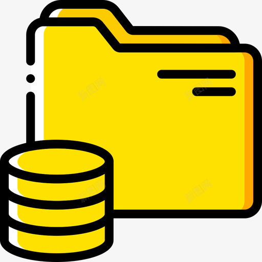 文件夹文件和文件夹12黄色图标svg_新图网 https://ixintu.com 文件和文件夹12 文件夹 黄色