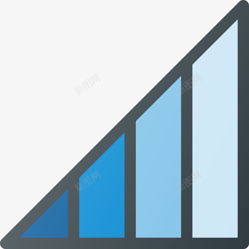 信号移动电话3线颜色图标svg_新图网 https://ixintu.com 信号 移动电话3 线颜色