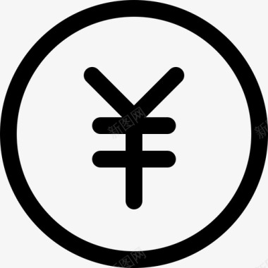 日元货币21直系货币图标图标