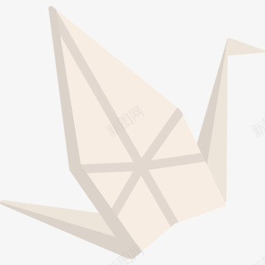 折纸日本13平纹图标图标