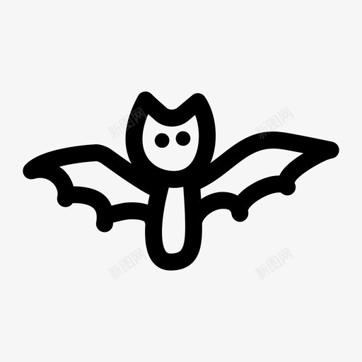 蝙蝠可爱抽签图标svg_新图网 https://ixintu.com 万圣节 万圣节抽签 可爱 幽灵 抽签 蝙蝠