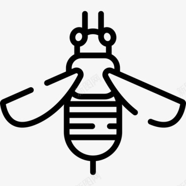 蜜蜂动物28直系图标图标