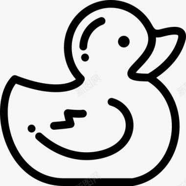 Ducky婴儿淋浴2直系图标图标