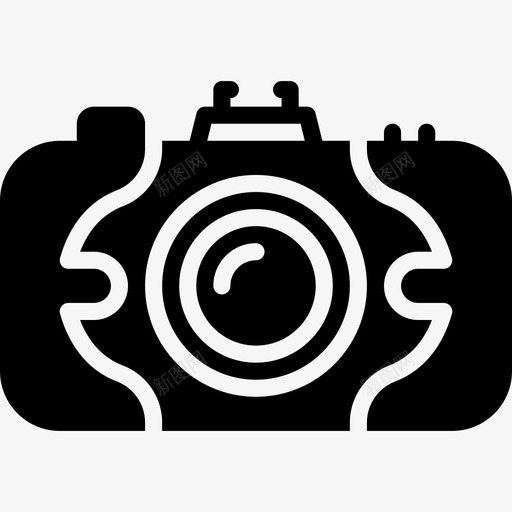 照相摄像机摄影10图标svg_新图网 https://ixintu.com 填充 摄像机 摄影10 照相
