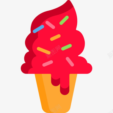 冰淇淋食品和饮料11无糖图标图标