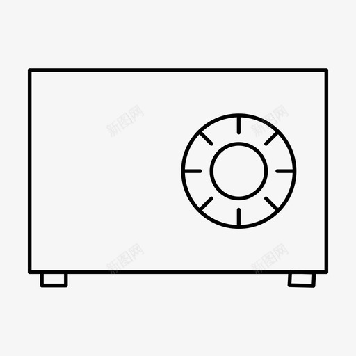 保险箱储物柜财富图标svg_新图网 https://ixintu.com 保险箱 储物柜 办公室 商业 工作 技术 财富