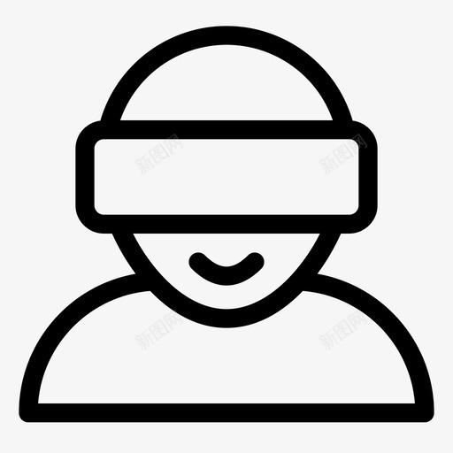 虚拟现实人脸眼镜图标svg_新图网 https://ixintu.com 2018年4月9日 人脸 技术 眼镜 虚拟现实