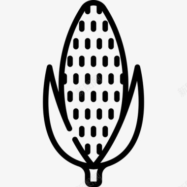 玉米农业5直交图标图标