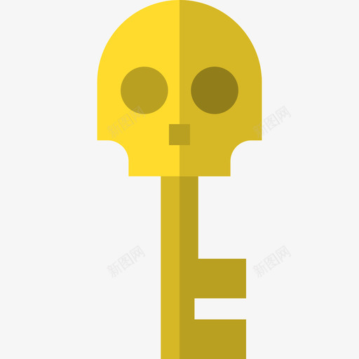钥匙海盗7号平的图标svg_新图网 https://ixintu.com 平的 海盗7号 钥匙