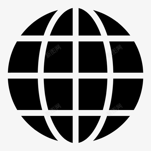 国际地球世界图标svg_新图网 https://ixintu.com 世界 国际 地球 基本图标所有大小
