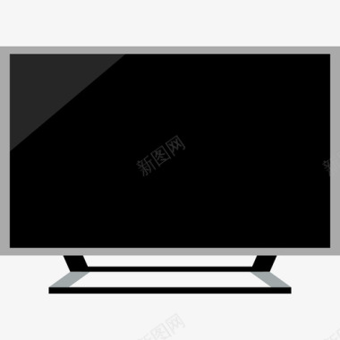 电视技术和设备2平面图标图标