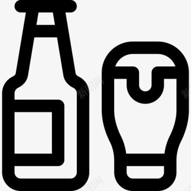 啤酒音乐节6直系图标图标