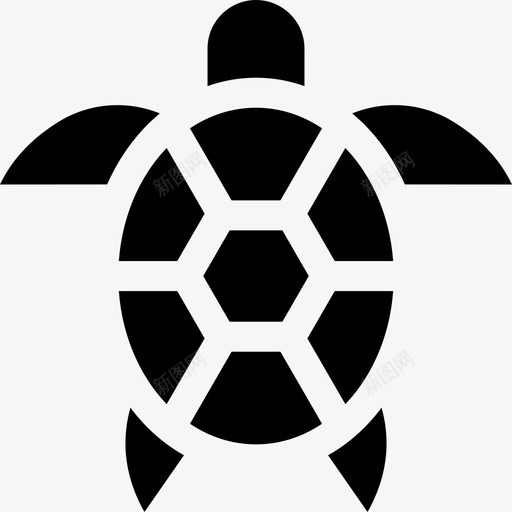 海龟夏威夷7填充图标svg_新图网 https://ixintu.com 填充 夏威夷7 海龟
