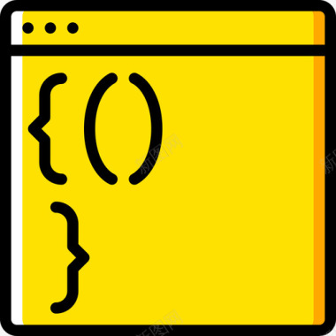 浏览器开发25黄色图标图标