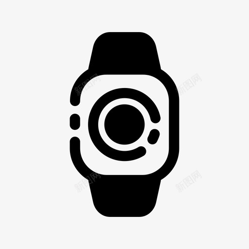 智能手表小工具腕表图标svg_新图网 https://ixintu.com 小工具 智能手表 腕表 高效工具