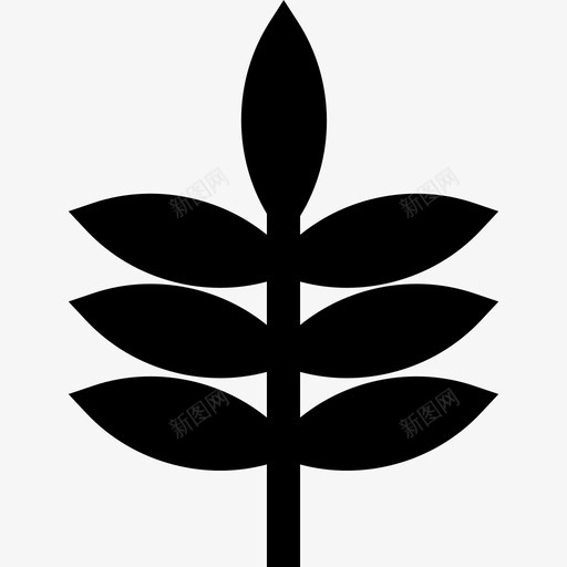 植物自然17填充图标svg_新图网 https://ixintu.com 填充 植物 自然17