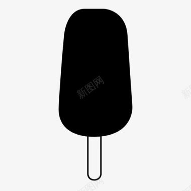 冰淇淋冰激凌冰糕图标图标