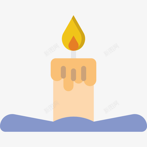 蜡烛spa瑜伽2平的图标svg_新图网 https://ixintu.com spa瑜伽2 平的 蜡烛