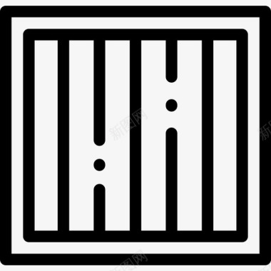 监狱23号保安直系图标图标