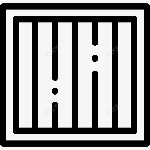 监狱23号保安直系图标svg_新图网 https://ixintu.com 23号保安 监狱 直系