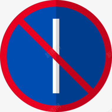 禁止交通标志4平面图标图标