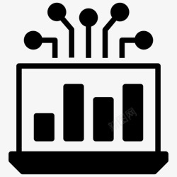 数据挖掘分析处理数据分析数据挖掘图标高清图片