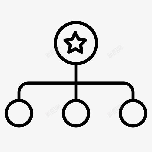 组织图表流程图标svg_新图网 https://ixintu.com 图表 工作简历大纲 流程 组织 结构 网络