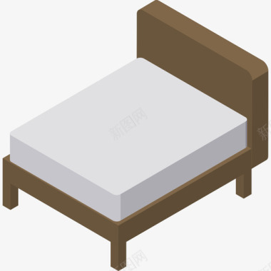 床家具34扁平图标图标