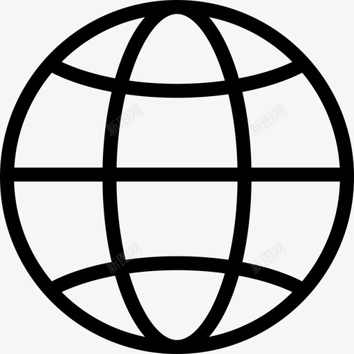 世界范围内商业80直线型图标svg_新图网 https://ixintu.com 世界范围内 商业80 直线型